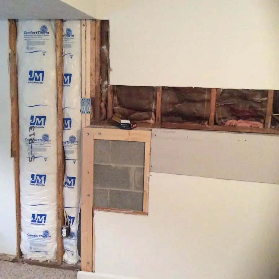 Wall insulation replacement during Structural Drying in Horizon West